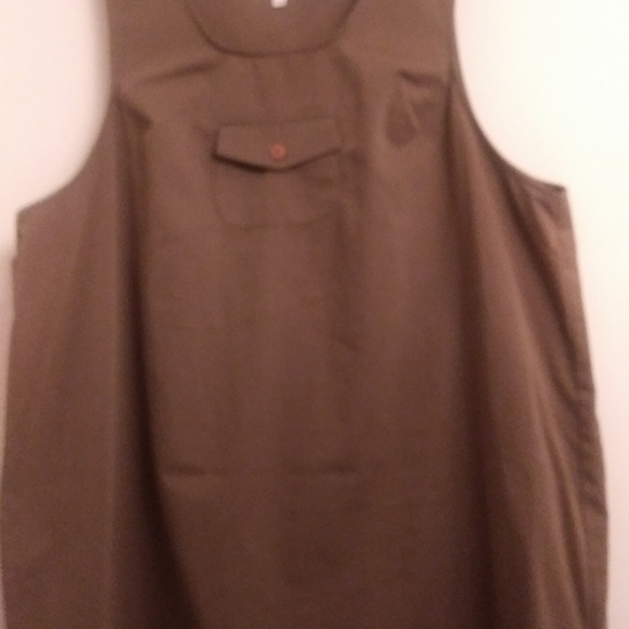 Women's  sleeveless  straight ankle length  dress - Picture 1 of 5